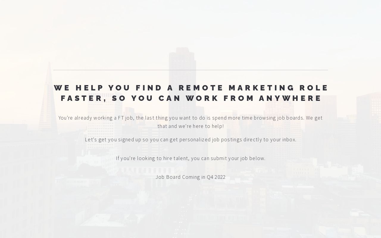 Remote Digital Marketer Find Your Next Remote Job